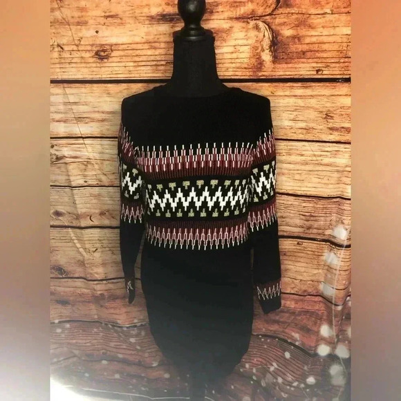 Black Sweater Dress - Picture 3 of 14